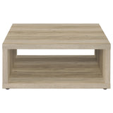 Frisco Distressed Pine 3-Piece Coffee and End Table Set by Coaster at Eve Furniture