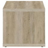 Frisco Distressed Pine Square Engineered Wood Side End Table by Coaster at Eve Furniture