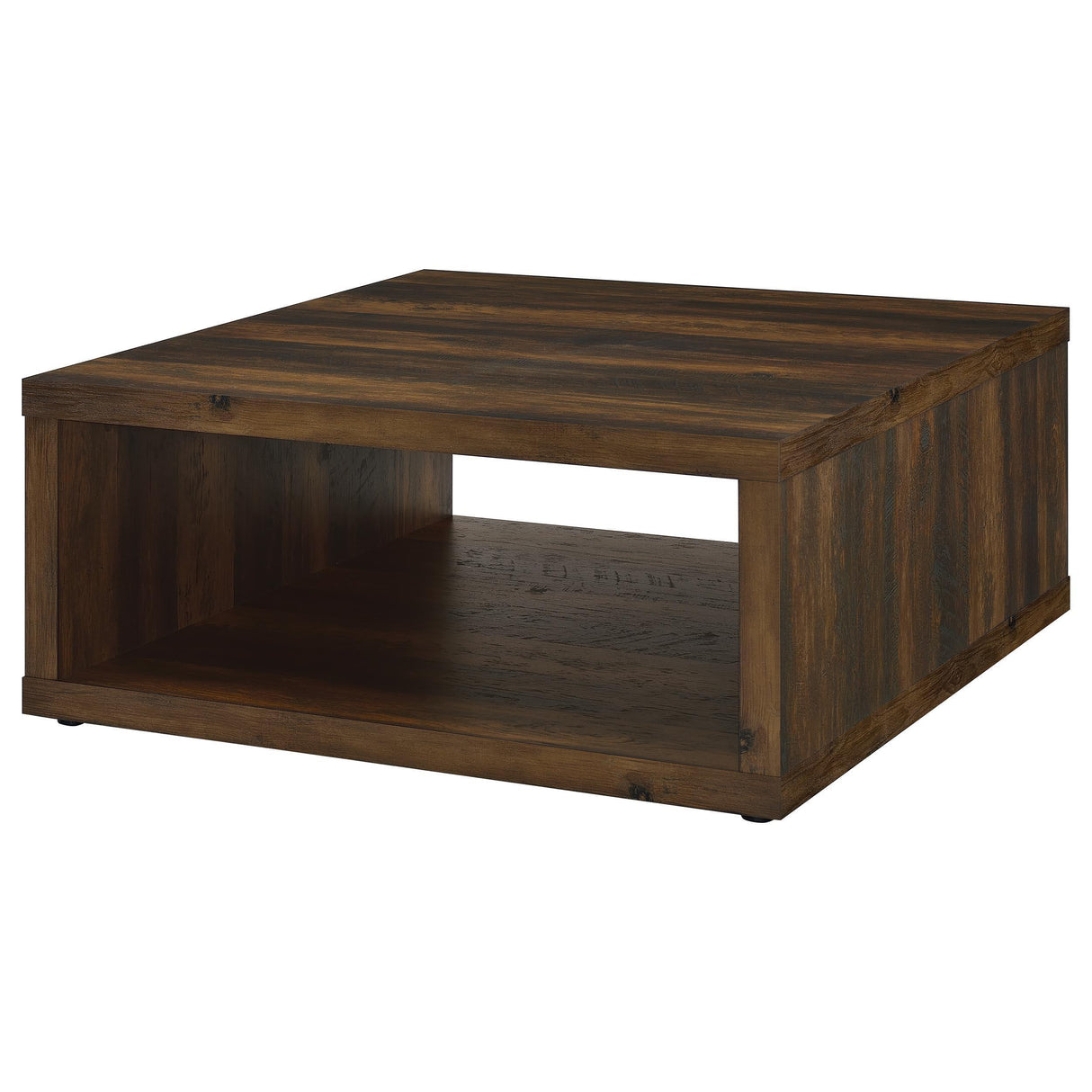 Frisco Square Engineered Wood Coffee Table Dark Pine by Coaster at Eve Furniture