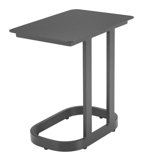 Friss Black Outdoor End Table by Zuomod at Eve Furniture