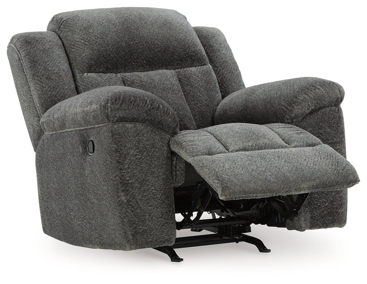 Frohn Graphite Recliner