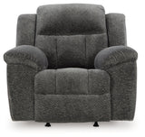 Frohn Graphite Recliner