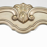Fromberg Gold Champagne Dresser w/ Marble Top by Furniture of America at Eve Furniture