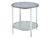 Frostine Round End Table by Steve Silver at Eve Furniture