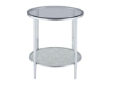 Frostine Round End Table by Steve Silver at Eve Furniture