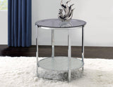 Frostine Round End Table by Steve Silver at Eve Furniture