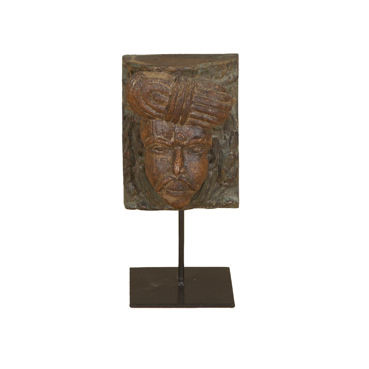 Tribesman Head on Iron Stand by Home Trends & Design at Eve Furniture