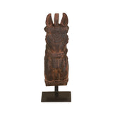 Wooden Horse Head on Iron Stand by Home Trends & Design at Eve Furniture