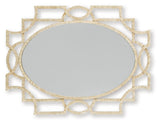 Fulkmore Antique Gold Finish Accent Mirror by Ashley at Eve Furniture