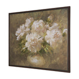 Full Bloom by Mercana Studio Hand-Embellished Textured Framed Canvas Artwork by Mercana at Eve Furniture