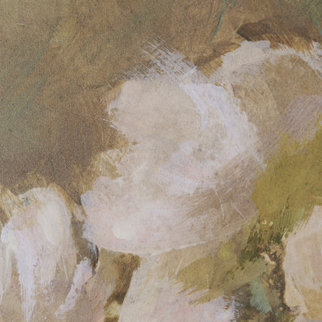 Full Bloom by Mercana Studio Hand-Embellished Textured Framed Canvas Artwork by Mercana at Eve Furniture