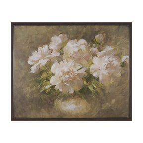 Full Bloom by Mercana Studio Hand-Embellished Textured Framed Canvas Artwork by Mercana at Eve Furniture
