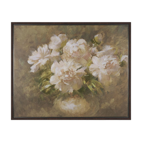 Full Bloom by Mercana Studio Hand-Embellished Textured Framed Canvas Artwork by Mercana at Eve Furniture