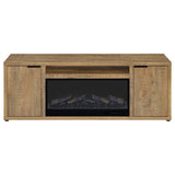 Fuller Mango 60-inch 2-Door TV Stand Fireplace Media Console by Coaster at Eve Furniture