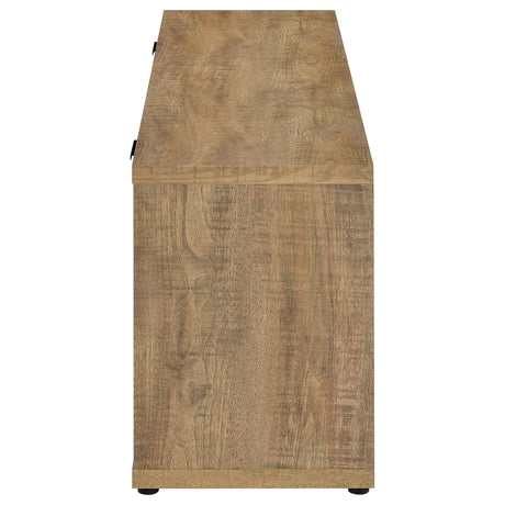 Fuller Mango 60-inch 2-Door TV Stand Fireplace Media Console by Coaster at Eve Furniture