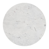 Fullerton White & Gold Dining Table by Zuomod at Eve Furniture