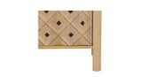 Fulton 4 Door Sideboard Natural by Moe's Home at Eve Furniture