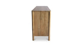 Fulton 4 Door Sideboard Natural by Moe's Home at Eve Furniture