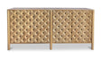 Fulton 4 Door Sideboard Natural by Moe's Home at Eve Furniture