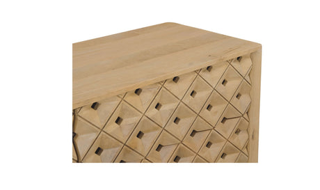 Fulton 6 Drawer Dresser Natural by Moe's Home at Eve Furniture
