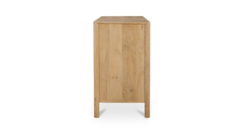 Fulton 6 Drawer Dresser Natural by Moe's Home at Eve Furniture