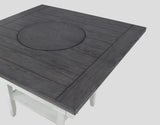 Fulton Chalk and White Counter Height Dining Set by Crown Mark at Eve Furniture