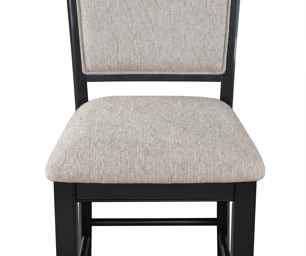 Fulton Charcoal and Light Gray Extendable Counter Height Dining Set by Crown Mark at Eve Furniture