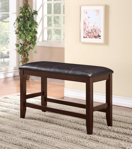 Fulton Espresso Counter Height Dining Set by Crown Mark at Eve Furniture
