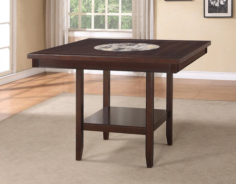 Fulton Espresso Counter Height Table by Crown Mark at Eve Furniture