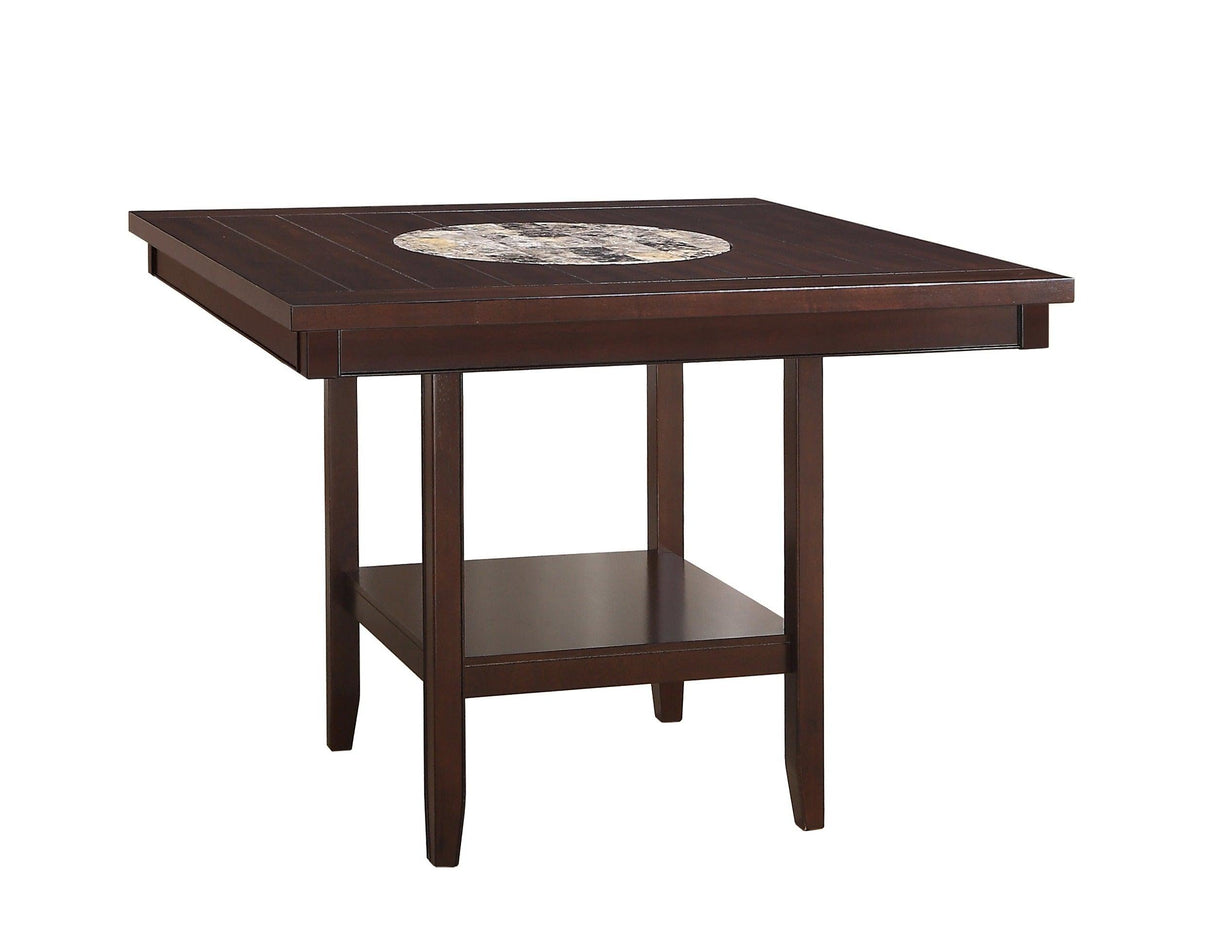 Fulton Espresso Counter Height Table by Crown Mark at Eve Furniture