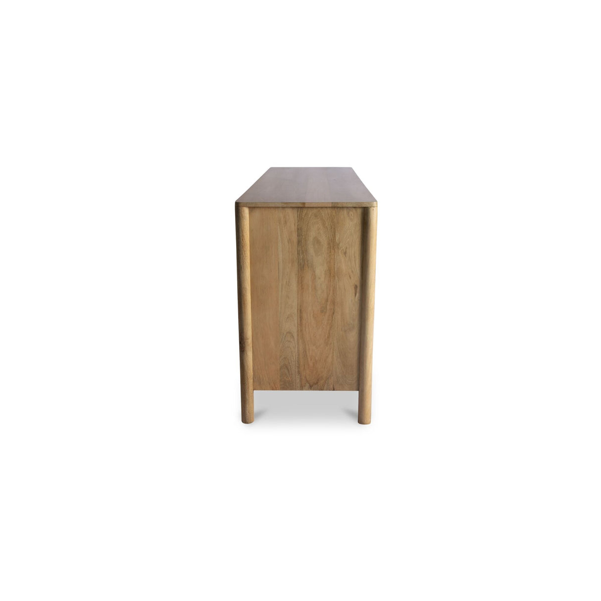 Fulton Natural 4 Door Sideboard by Moe's Home at Eve Furniture