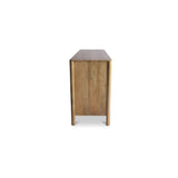 Fulton Natural 4 Door Sideboard by Moe's Home at Eve Furniture