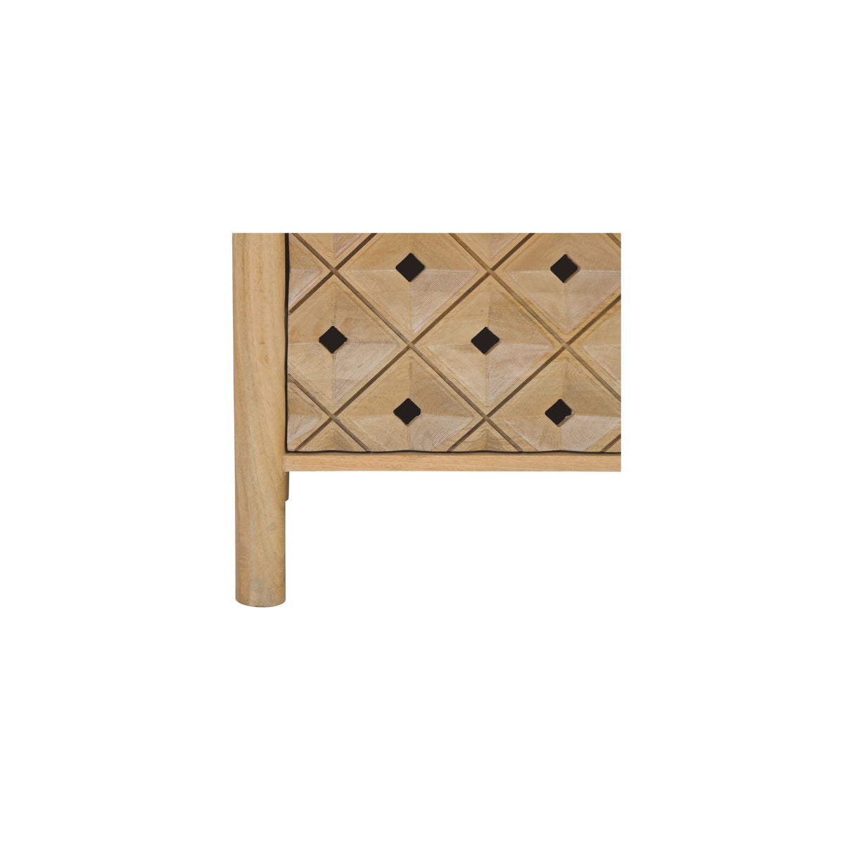 Fulton Natural 6 Drawer Dresser by Moe's Home at Eve Furniture