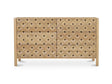 Fulton Natural 6 Drawer Dresser by Moe's Home at Eve Furniture