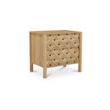 Fulton Natural Nightstand by MOES at Eve Furniture