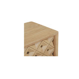Fulton Natural Nightstand by MOES at Eve Furniture
