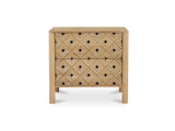 Fulton Natural Nightstand by MOES at Eve Furniture