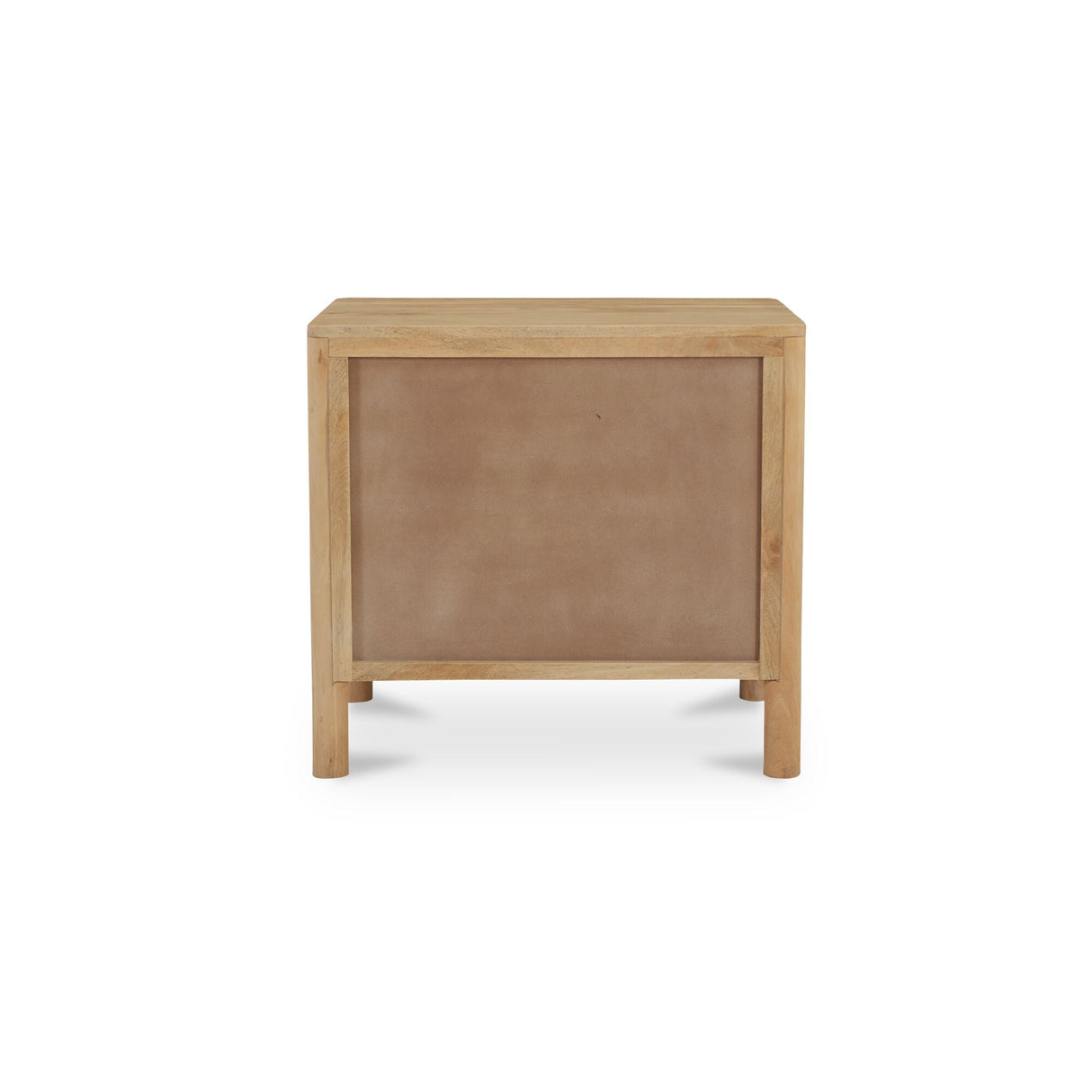 Fulton Natural Nightstand by Moe's Home at Eve Furniture