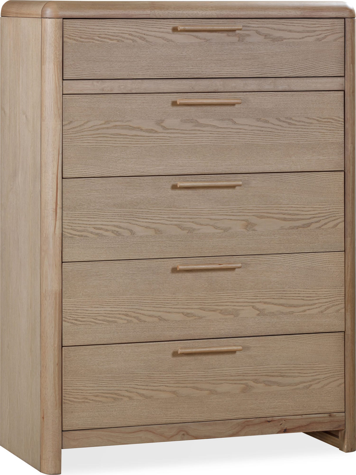 Furano Ginger Five Drawer Ash Wood Chest by Modus Furniture at Eve Furniture