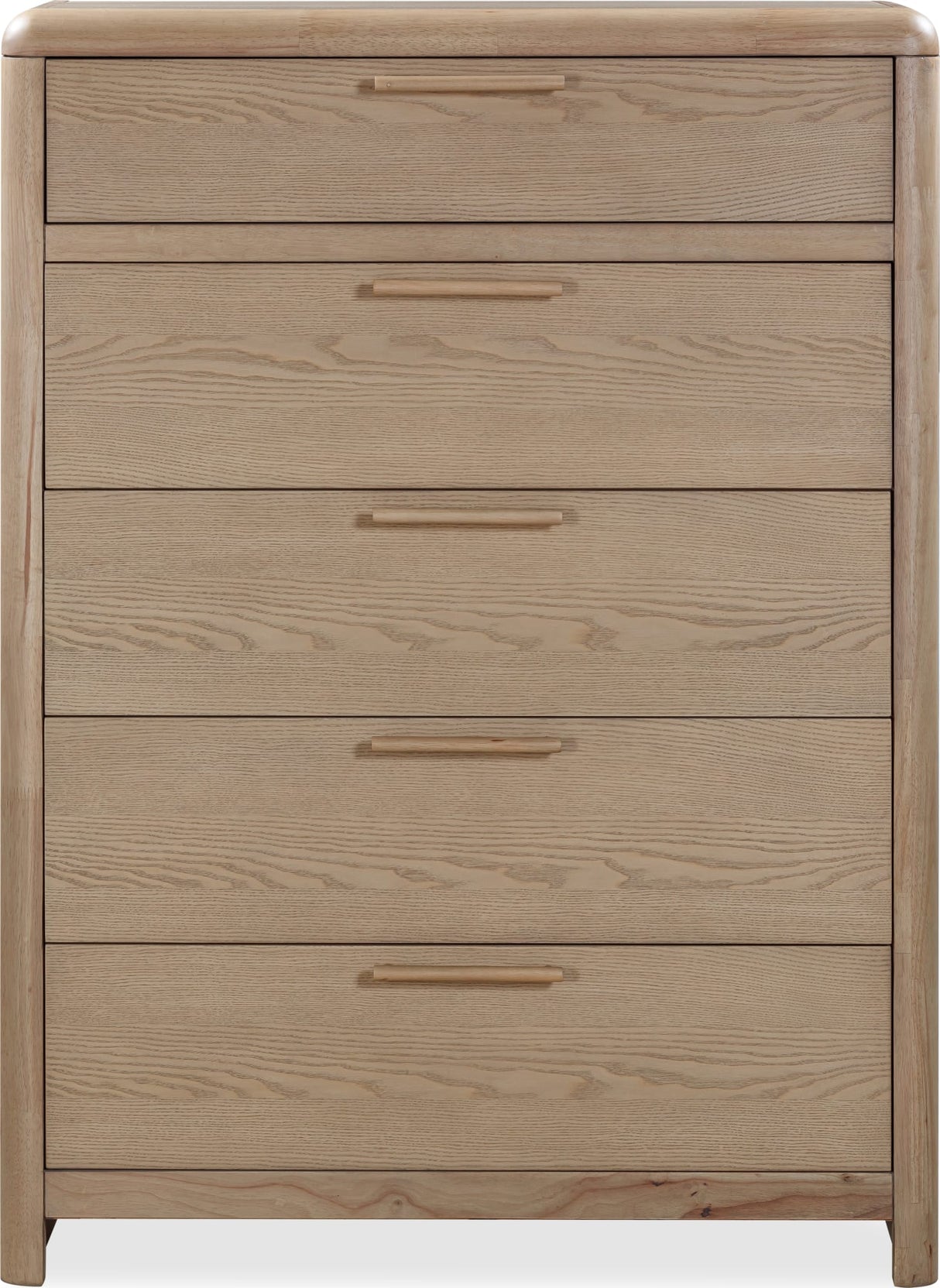 Furano Ginger Five Drawer Ash Wood Chest by Modus Furniture at Eve Furniture