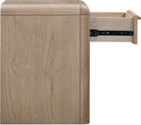Furano Ginger One Drawer One Shelf Ash Wood Nightstand by Modus Furniture at Eve Furniture