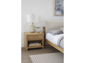 Furano Ginger One Drawer One Shelf Ash Wood Nightstand by Modus Furniture at Eve Furniture