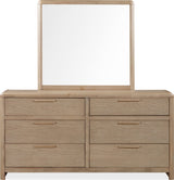 Furano Ginger Six Drawer Ash Wood Dresser by Modus Furniture at Eve Furniture
