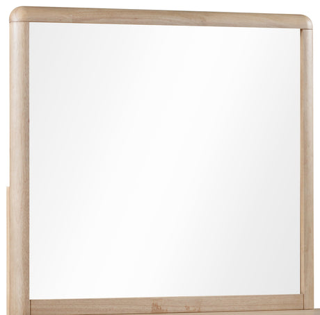 Furano Wall or Dresser Mirror in Ginger by Modus Furniture at Eve Furniture