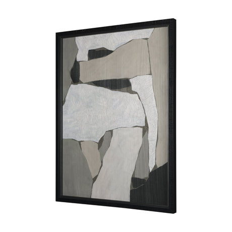 Fusion by Mercana Studio a Hand Embellished Textured Framed Art Photograph Matted under Glass by Mercana at Eve Furniture