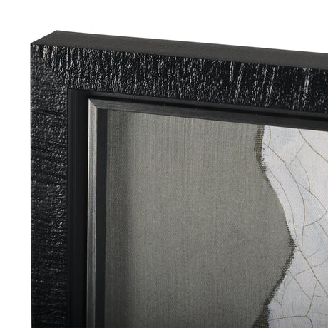 Fusion by Mercana Studio a Hand Embellished Textured Framed Art Photograph Matted under Glass by Mercana at Eve Furniture