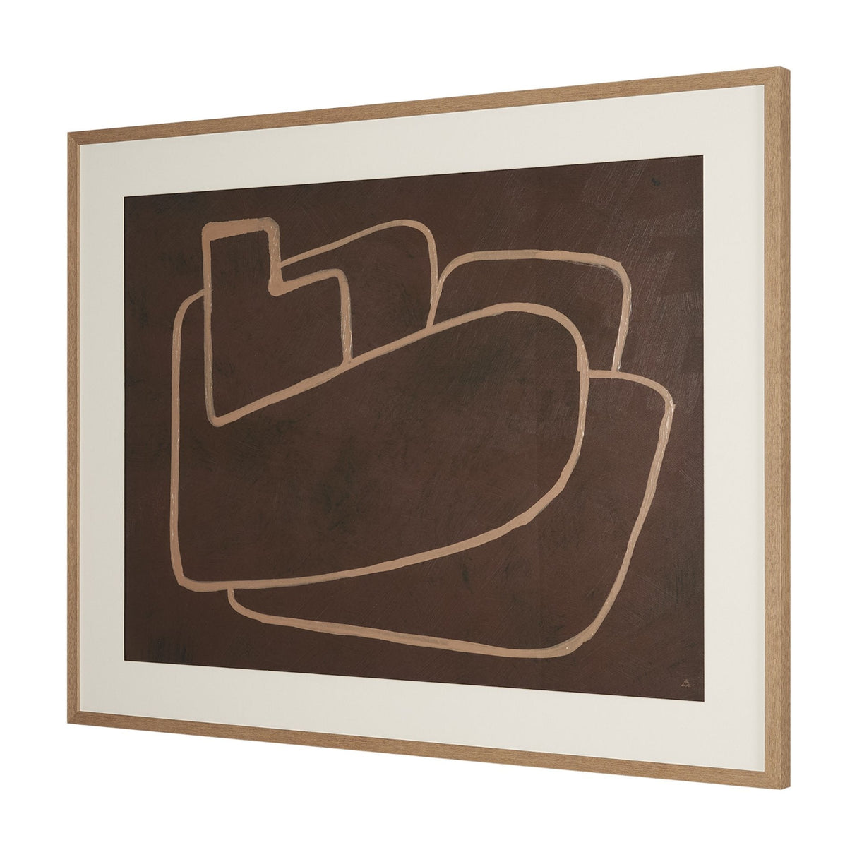 Fusion I by Mercana Studio Hand Embelished Textured Framed Artwork Matted under Glass by Mercana at Eve Furniture