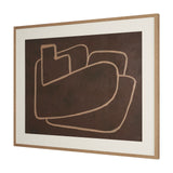 Fusion I by Mercana Studio Hand Embelished Textured Framed Artwork Matted under Glass by Mercana at Eve Furniture