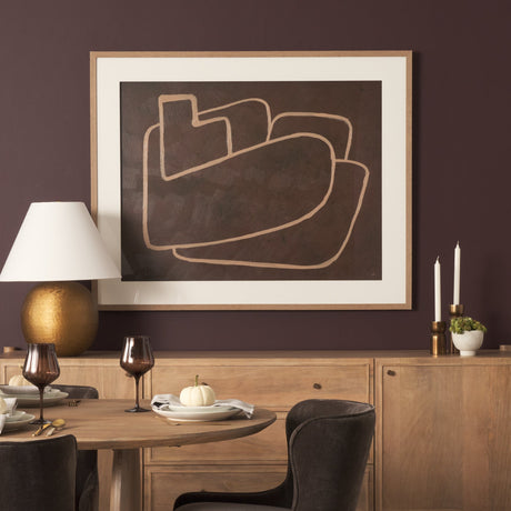 Fusion I by Mercana Studio Hand Embelished Textured Framed Artwork Matted under Glass by Mercana at Eve Furniture
