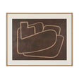 Fusion I by Mercana Studio Hand Embelished Textured Framed Artwork Matted under Glass by Mercana at Eve Furniture